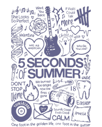 5 Seconds Of Summer Long Sleeve Pajama Set