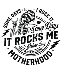 Some Days I Rock It Some Days It Rocks Me Kids Sweatshirt