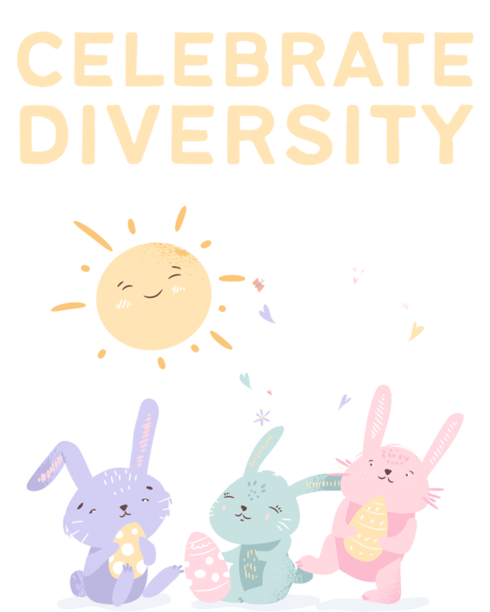 Bunny Rabbits Celebrate Diversity Gift Hoodie