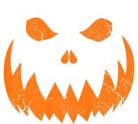 Sinister Distressed Halloween Jack O Lantern Face Toddler Sweatshirt