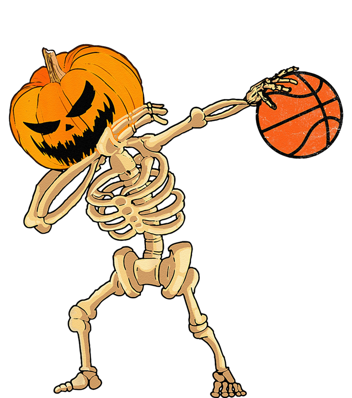 Basketball Dabbing Skeleton Men Halloween Basketball Dry Zone Grid Polo