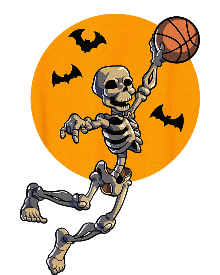 Basketball Skeleton Halloween Men Basketball Halloween Women's T-Shirt