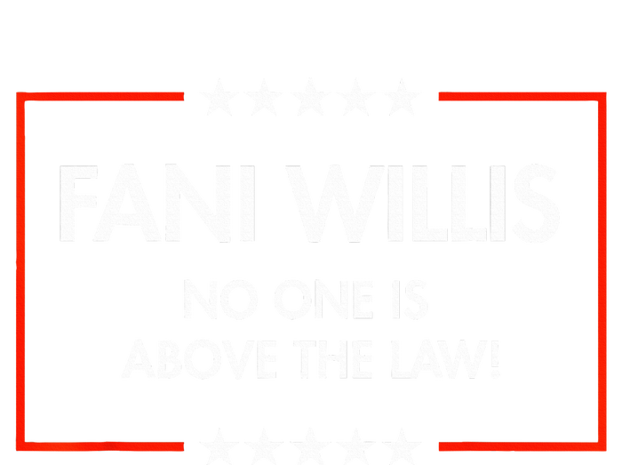 Fani Willis No One Is Above The Law Short Acrylic Beanie