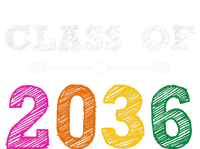 Class Of 2036 Colorful Graduation Gift Tie-Dye Long Sleeve Shirt