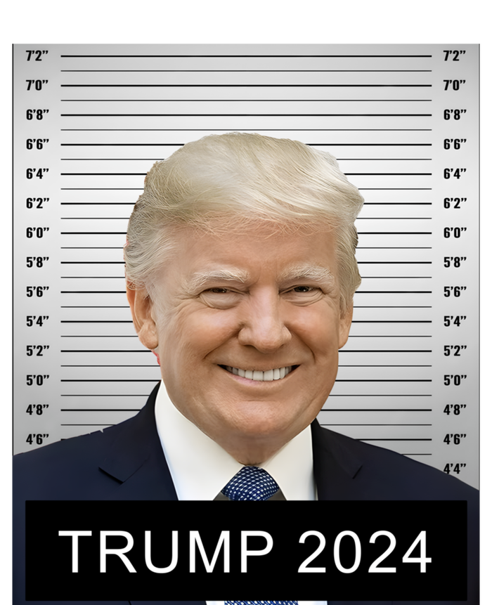 Trump For President 2024 Trump Mugshot Kids Hoodie