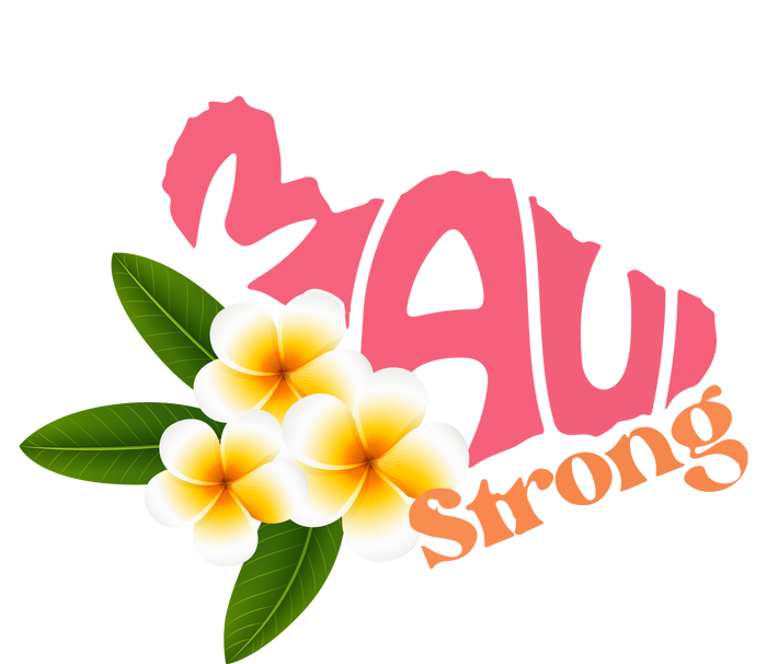 Pray For Maui Hawaii Strong Palm Flower Gift Hawaii Fires Kids T-Shirt