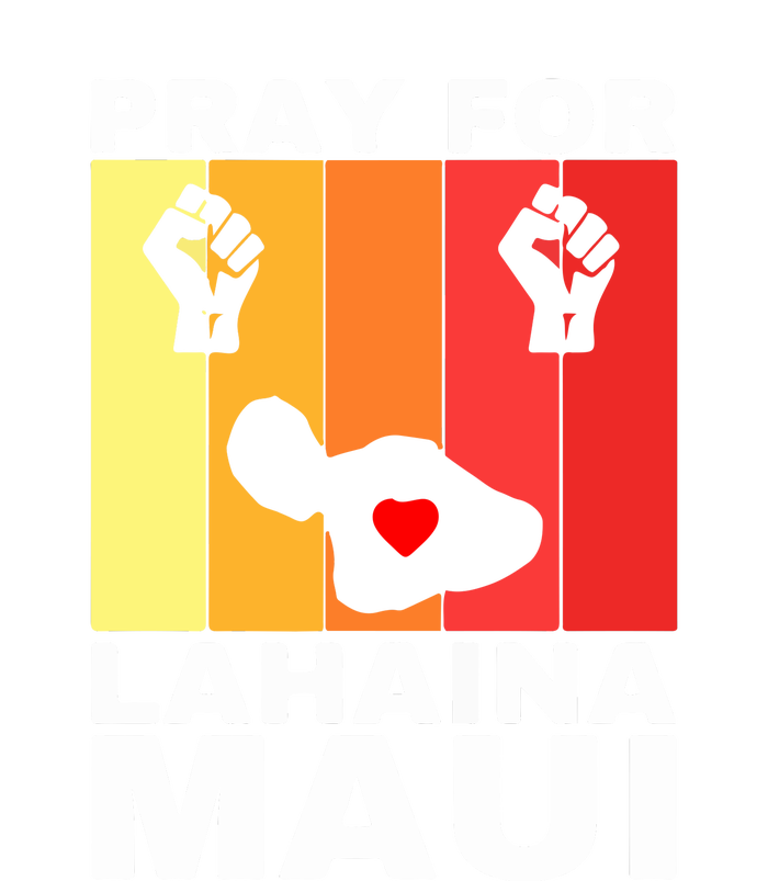 Vintage Pray For Lahaina Maui Gift T-Shirt