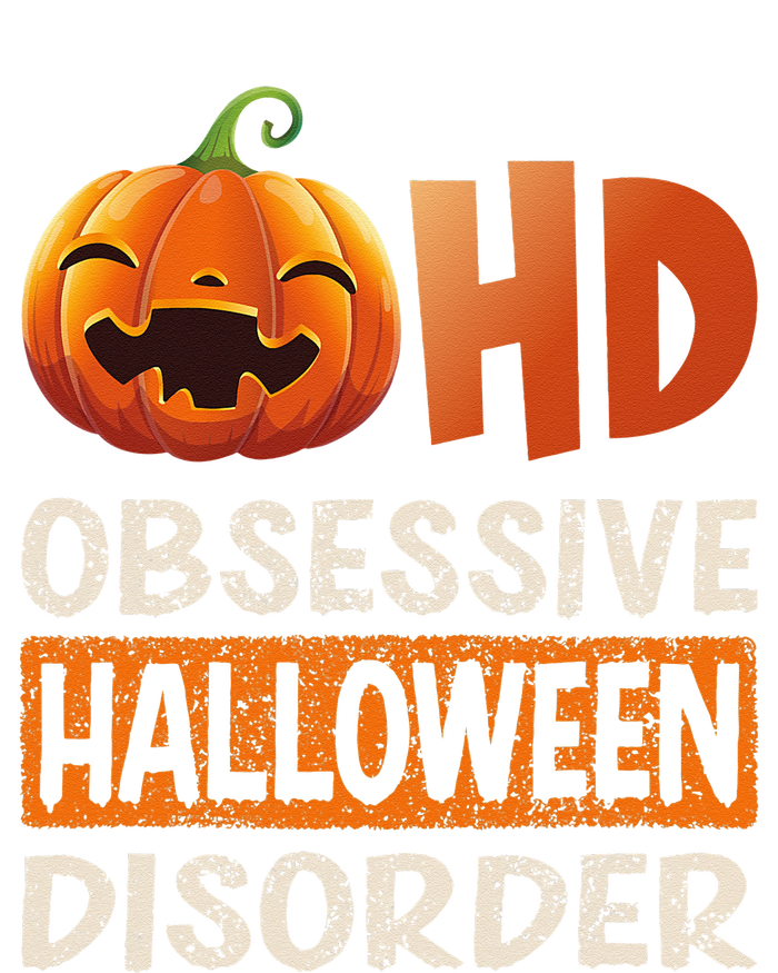 Funny Obsessive Halloween Disorder OHD Pumpkin Costume T-Shirt