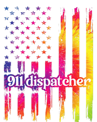 911 Dispatcher US Flag Emergency Dispatcher Zip Tote Bag