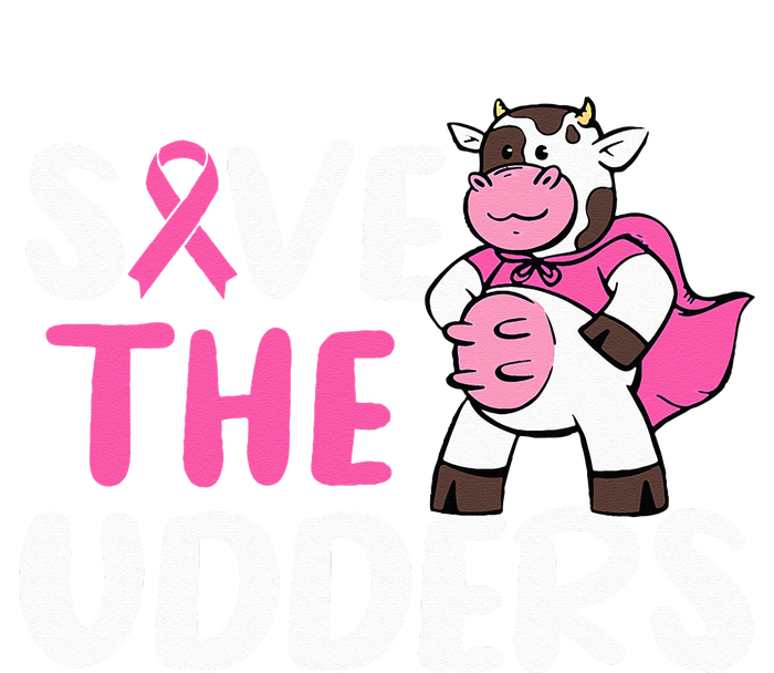 Save The Udders Cow Breast Cancer Awareness City Backpack