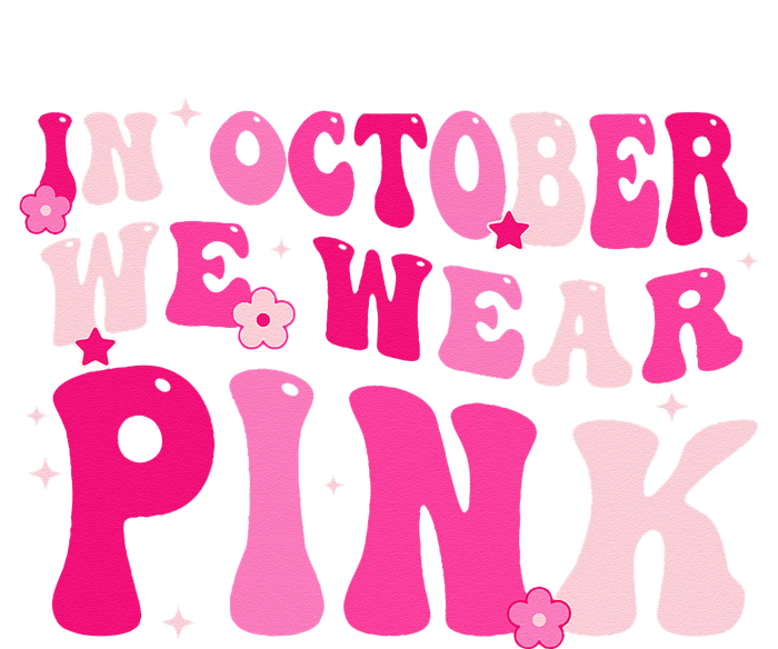 Breast Cancer Awareness In October We Wear Pink Performance Sprint T-Shirt