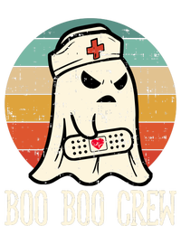 Boo Boo Crew Shirt Funny Halloween Nurse Retro Cute Ghost Women's Pullover Hoodie