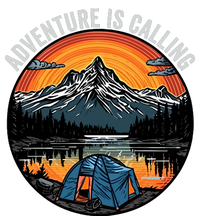 Adventure Is Calling Funny Camping & Fishing Father’s Day Camping Outdoors Cooling Performance Long Sleeve Crew