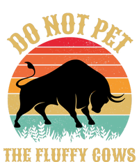 Do Not Pet The Fluffy Cows American Bison Vintage Premium Hoodie