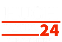 Hugh Janus 24 For President Funny 2024 Election Womens California Wash Sweatshirt