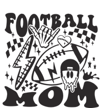 Retro Football Mom Baller Mom Football Game Day Mom T-Shirt