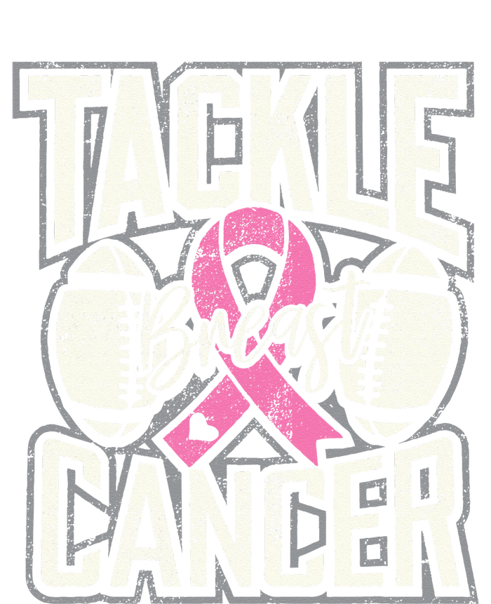 Tackle Breast Cancer Awareness Football Pink Ribbon Tie-Dye T-Shirt