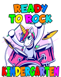 Ready To Rock Kindergarten Drumming Unicorn Preschool Meaningful Gift T-Shirt