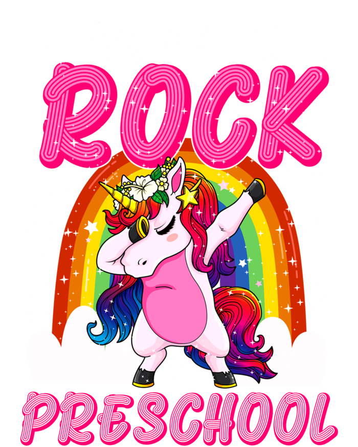 Ready To Rock Preschool Dabbing Unicorn Back To School Gift T-Shirt