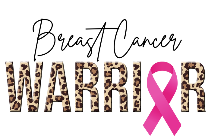 Breast Cancer Warrior Pink Ribbon Cheetah T-Shirt