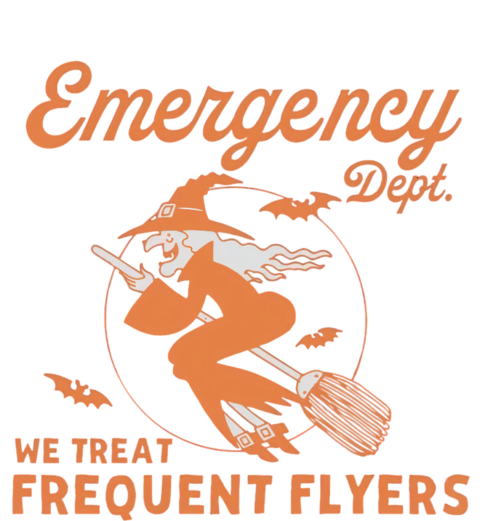 Emergency Dept We Treat Frequent Fliers ER Nurse Halloween 25L Jumbo Tote