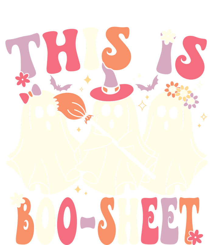 This Is Boosheet Halloween Ghost Costume Retro Groovy Women's T-Shirt