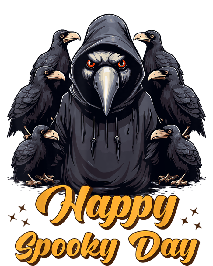 Happy Spooky Day Crow Women’s Perfect Tri Rocker Tank