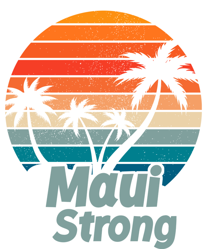 Maui Strong Vintage Sunset Wildfire T-Shirt