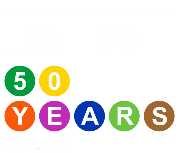 Hip Hop 50 Years 1973 2023 Full-Length Apron With Pockets