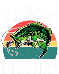 Bass Fish Dad Gone Fishing-Shirt Boy Wo Papa Funny Dry Zone Grid Polo