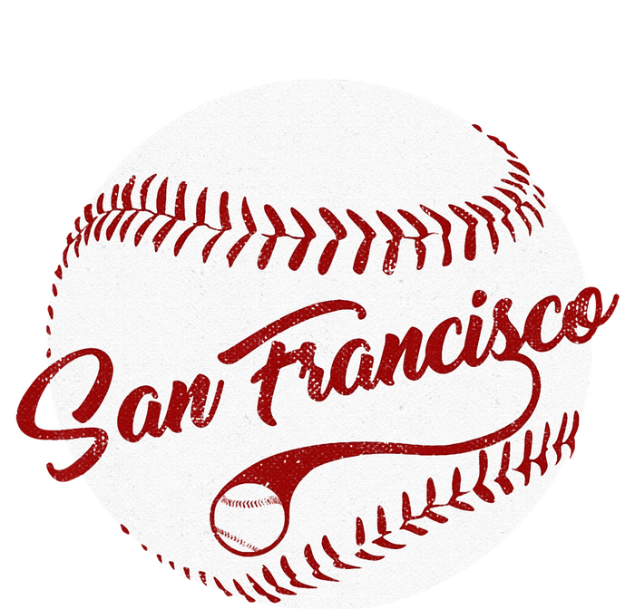 Baseball San Francisco Vintage Giant Ball National Pastime Sweatshirt