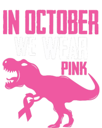 In October We Wear Pink Breast Cancer Awareness Boy Kids Women’s Perfect Tri Rocker Tank