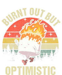 Burnt Out But Optimistic Funny Marshmallow For Camping Retro Mousepad