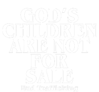 Gods Children Are Not For Sale End Trafficking Full-Length Apron With Pockets