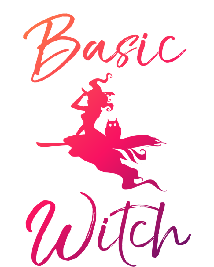 Basic Witch Funny Halloween Party Costume Funny Gift T-Shirt