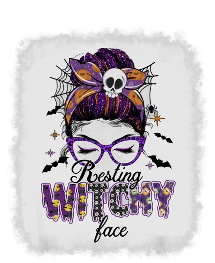 Happy Halloween Costume Resting Witch Face Funny Gift T-Shirt