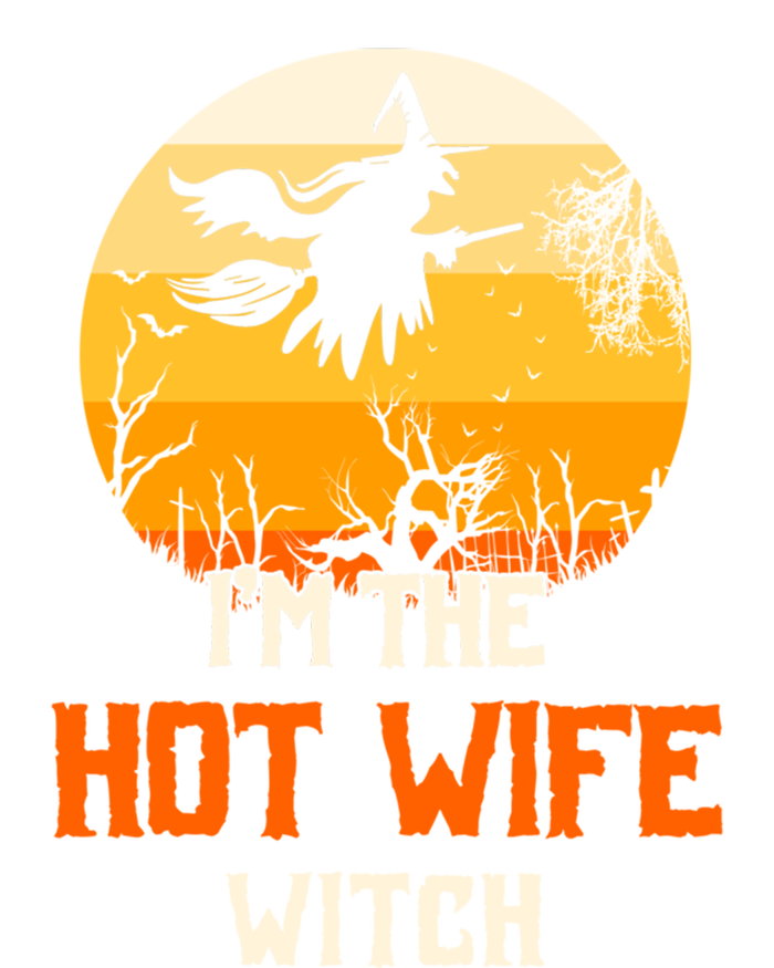 Im The Hot Wife Witch Matching Family Halloween Party Gift T-Shirt