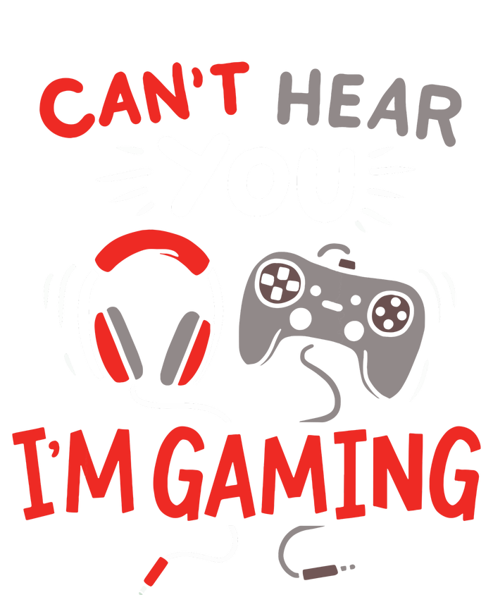 Cant Hear You Im Gaming Funny Gift For Gamers Kids Long Sleeve Shirt