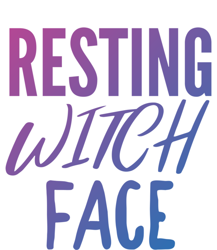 Resting Witch Face Funny Halloween Funny Gift T-Shirt