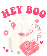 Groovy Hey Boo Cute Ghost Funny Halloween T-Shirt