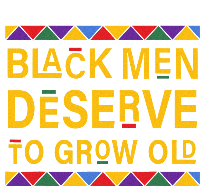 Black History Month Black Men Deserve To Grow Old Afro Hooded Wearable Blanket