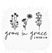 Boho Style Grow In Grace Succulent Plant Faith Christian T-Shirt