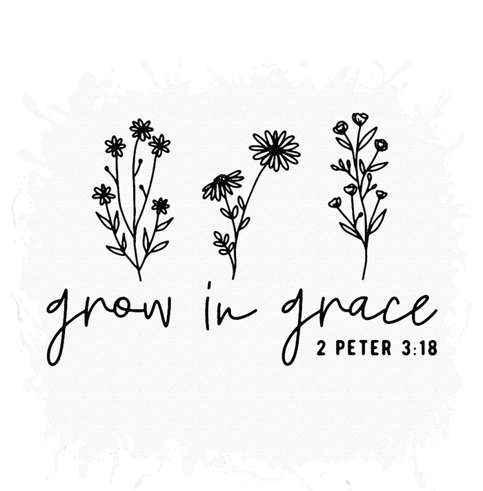 Boho Style Grow In Grace Succulent Plant Faith Christian T-Shirt