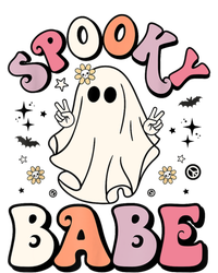 Retro Groovy Ghost Boo Stay Spooky Babe Halloween Costume Gift Sustainable Beanie