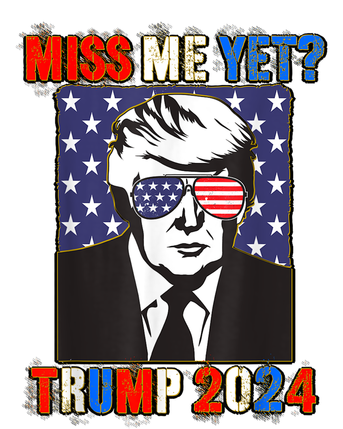 Trump Miss Me Yet Trump 2024 Patriotic 4th Of July Trump Women's Strappy Tank