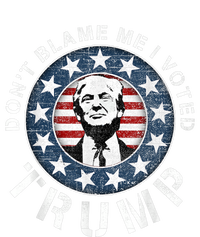 Dont Blame Me I Voted For Trump Pro Republican American Flag T-Shirt