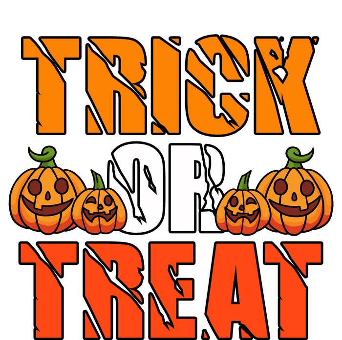 Trick Or Treat Halloween Festive Pumpkin T-Shirt