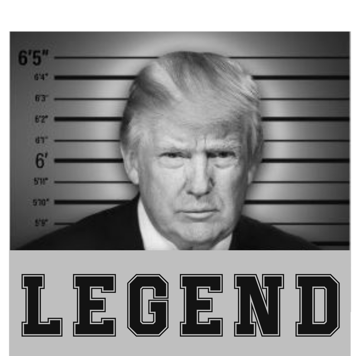 Donald Trump Mug Shot 2024 Donald Trump Is A Legend Zip Tote Bag