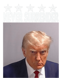 Trump Mug Shot Shirt - Never Surrender -Pro Trump 2024 Vector Backpack