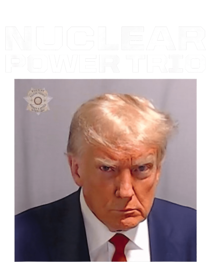 Nuclear Power Trio Criminally Great Riffs Trump Mug Shot Tank Top